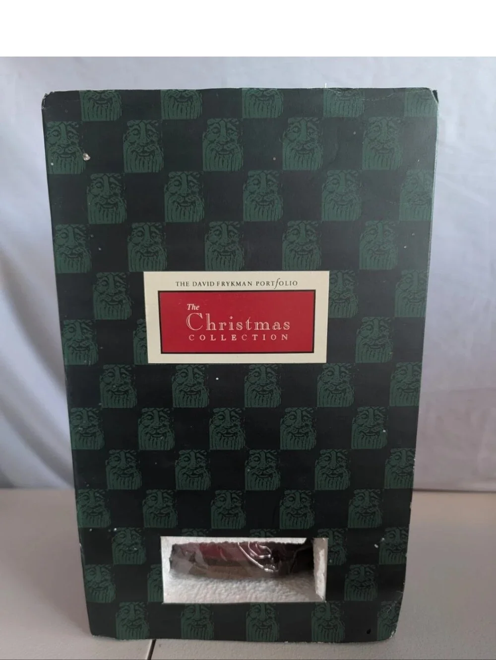 David Frykman Door County Peace On Earth Figurine Santa Boat NEW open box